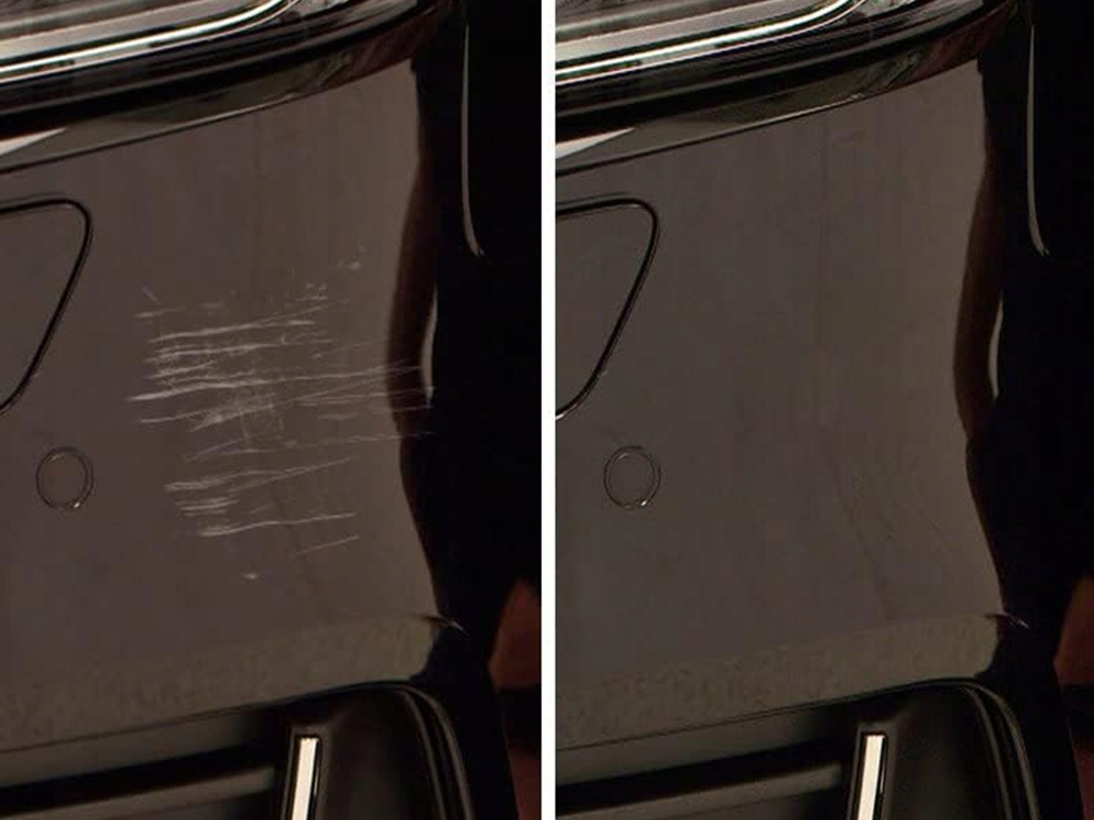 odstraňovanie škrabancov z laku auta